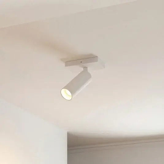 Biztonságos fizetés Arcchio mennyezeti spotlámpa Brinja Slim, fehér, 1 izzó, GU10 MR11