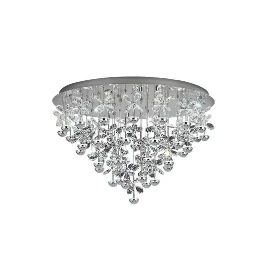EGLO Stars of Light LED mennyezeti lámpa Pianopoli króm Ø 78 cm Exkluzív ajánlat
