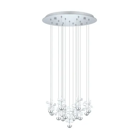 EGLO Stars of Light LED lógó lámpa Pianopoli króm 50x113 cm Szezonális akció