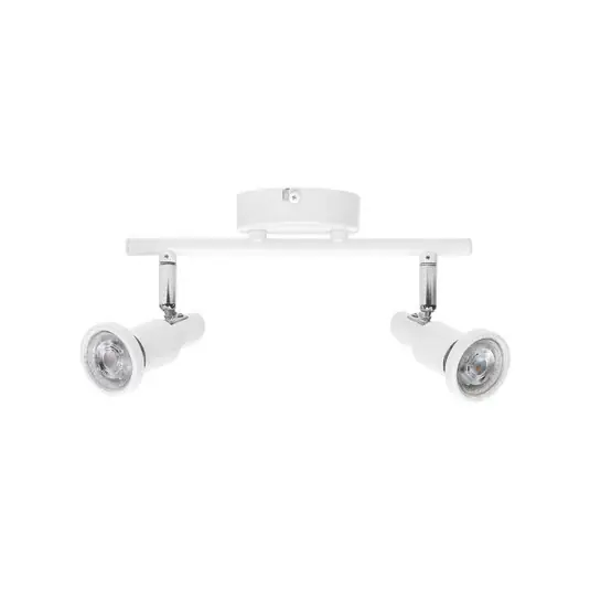 Árcsökkenés OSRAM mennyezeti spotlámpa, fehér, 2 izzós, fém, GU10-LED 927 dimmelhető
