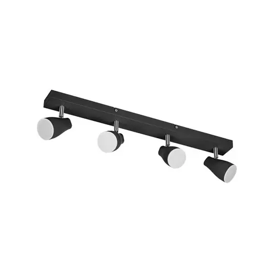 Vedd meg most OSRAM mennyezeti spotlámpa PEAR, fekete, 4 izzós, GU10-LED 2700 K