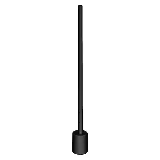 Outlet OSRAM SMART+ WiFi LED álló lámpa CORNER SLIM, fekete RGB CCT