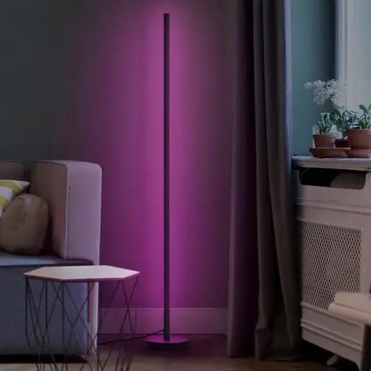 OSRAM SMART+ WiFi LED álló lámpa ROUND fekete 140 cm RGB CCT Szuper ajánlat