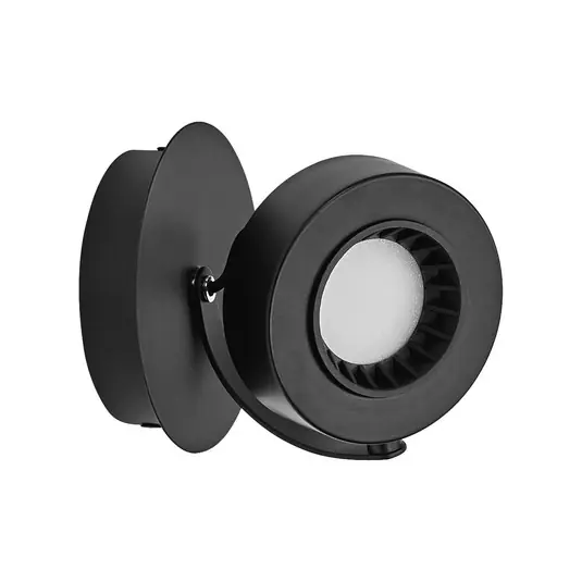 Vásárlói kedvenc OSRAM LED fali spotlámpa VENUS, fekete, 1 izzó Fém 3000 K