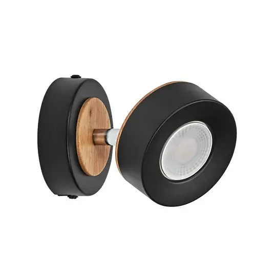 Azonnali szállítás OSRAM LED mennyezeti spotlámpa PLUTO, fekete, 1 spotlámpa, 3000 K