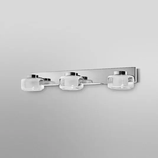Csak ma OSRAM LED fali világítás ORBIS FLAME, króm, 3 izzós, CCT, IP44