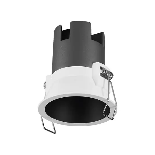 Ajánlat OSRAM LED süllyesztett spotlámpa TWIST, fehér/fekete, 830, Ø 7 cm fém