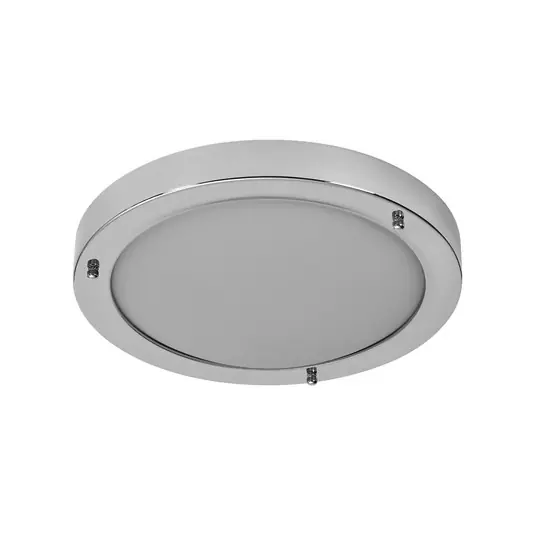 Árcsökkenés OSRAM mennyezeti lámpa BATHROOM, króm, Ø 31 cm, fém/üveg IP44