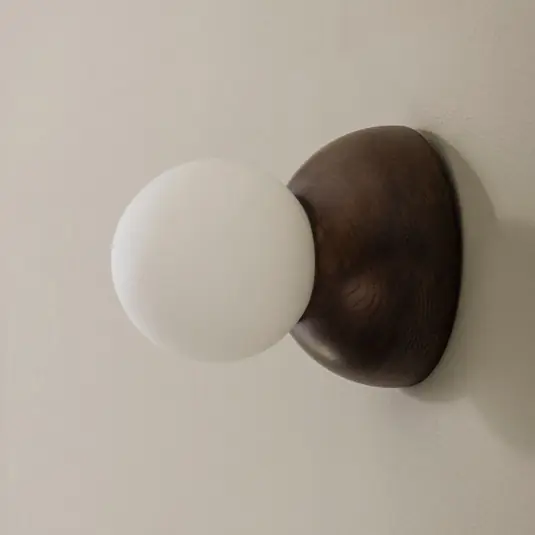 Biztonságos vásárlás Globen Lighting Torrano fali világítás, barna, Ø 13 cm, IP44