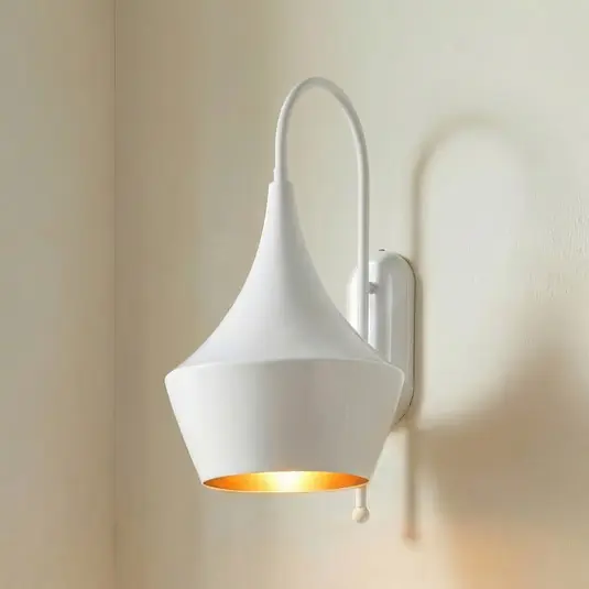 Olaf fali világítás, fehér, fém, magasság 48 cm Korlátozott ajánlat