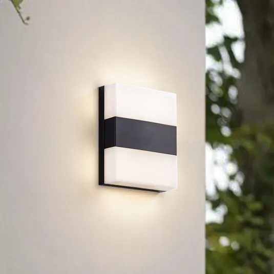 Vedd meg most PRIOS LED kültéri fali lámpa Teekon, antracit, 20 cm, IP44