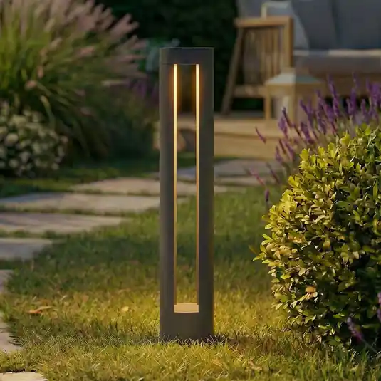 Biztonságos fizetés Lindby LED ösvény világítás Soriq, antracit, magasság 75 cm, IP54