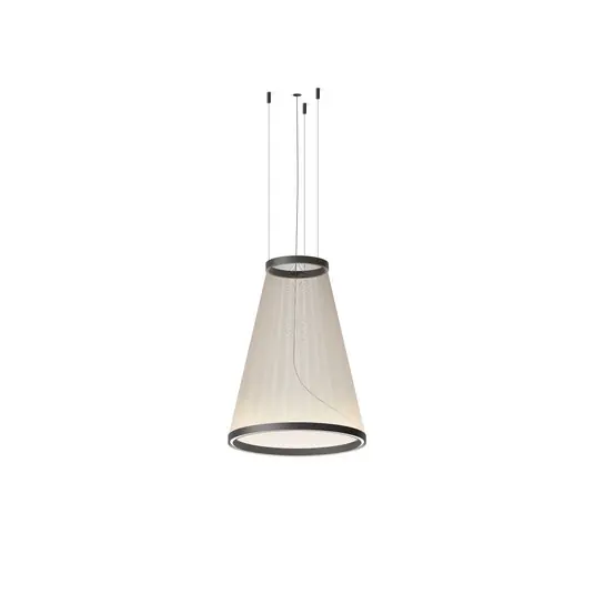 Akciós ár Vibia LED lógó lámpa ARRAY bézs 71 x 55 cm kúp 927 dimmelhető