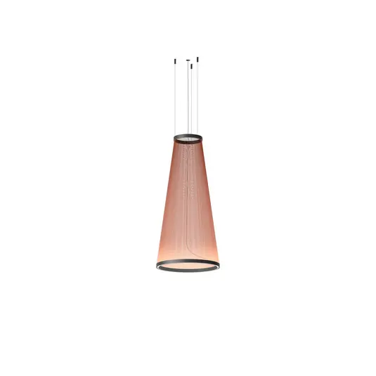 Exkluzív ajánlat Vibia LED lógó lámpa ARRAY vörösbarna 112 x 55 cm kúp 927 dimmelhető