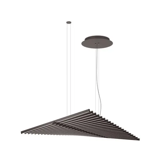 Vibia LED lógó világítás RHYTHM, szürkésbarna 131 x 87 cm 927 dimmelhető Gyors szállítás