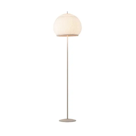 Azonnali szállítás Vibia LED álló világítás KNIT, 178 x 45 cm, bézs textil/fém