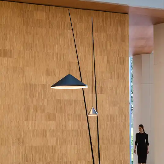 Vibia LED álló világítás NORTH, kék, 2 izzós, fém, 927 Outlet