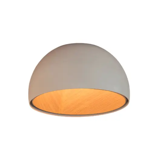 Legnépszerűbb Vibia LED mennyezeti világítás DUO, fehér, magasság 23 cm, tölgyfa