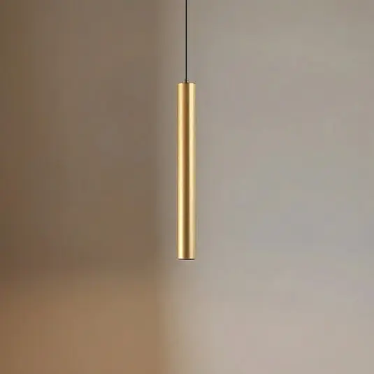 Lindby LED függő világítás Lumaro, arany, 27 cm, 48 V, dimmelhető Vásárlói kedvenc