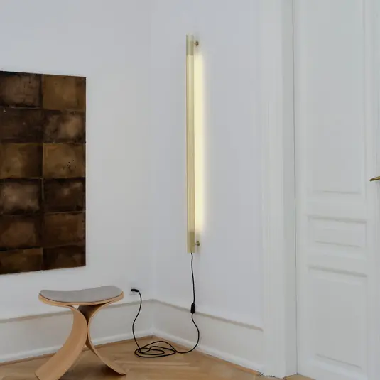 Akciós ár GEJST fali lámpa Radent sárgaréz színű, magasság 135 cm, G13 LED