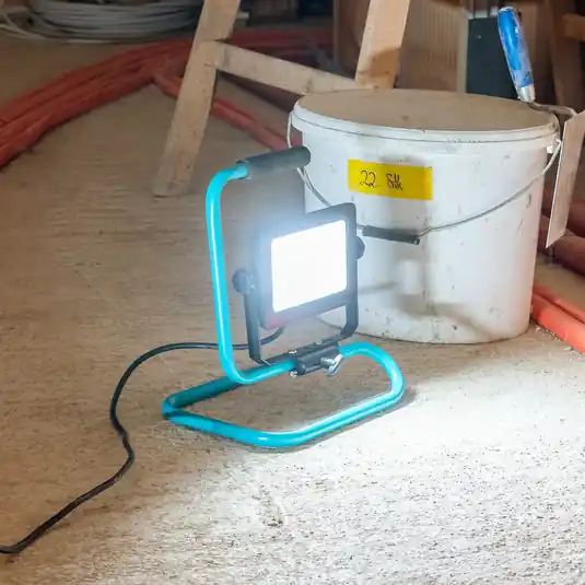 Csak ma Avelar LED kültéri spotlámpa, fekete/türkiz, szélesség 32 cm, fém