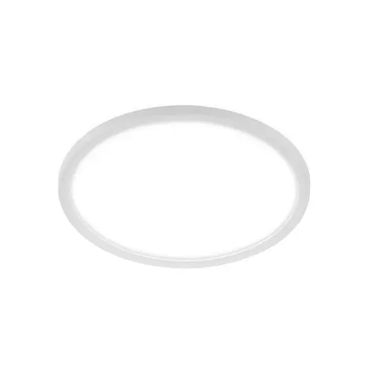 LED fürdőszoba mennyezeti világítás Slim Drip, fehér, Ø 29 cm, IP44 Kihagyhatatlan ajánlat