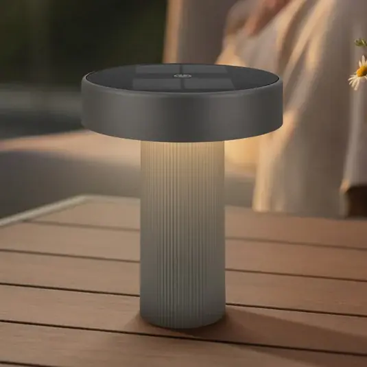 LED tölthető asztali világítás Poga, antracit, műanyag, IP44 Vedd meg most