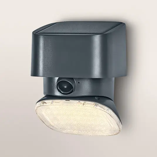 Csak ma OSRAM ENDURA STYLE TURN napelemes fali lámpa, szürke, érzékelő, IP54