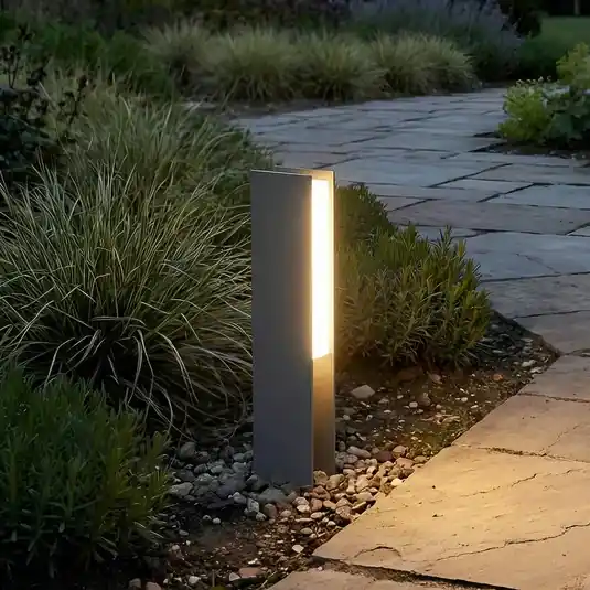 Akciós ár Lucande LED talapzati világítás Teerk, magasság 30 cm, antracit, IP65