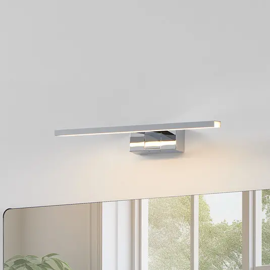 Legnépszerűbb LED fali lámpa Conettilla, króm színű, szélesség 40 cm IP44 CCT