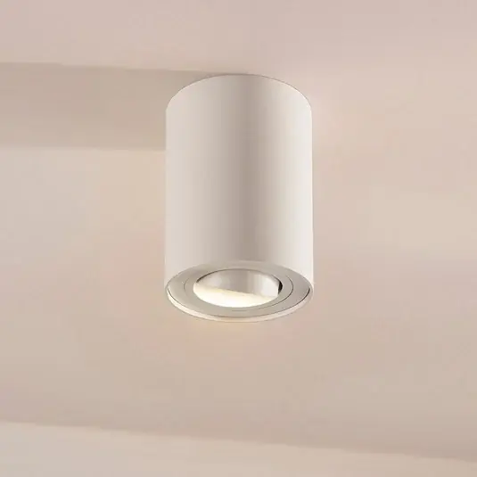 Exkluzív ajánlat Arcchio Jolina mennyezeti spotlámpa, kerek, fehér, 13 cm, fém