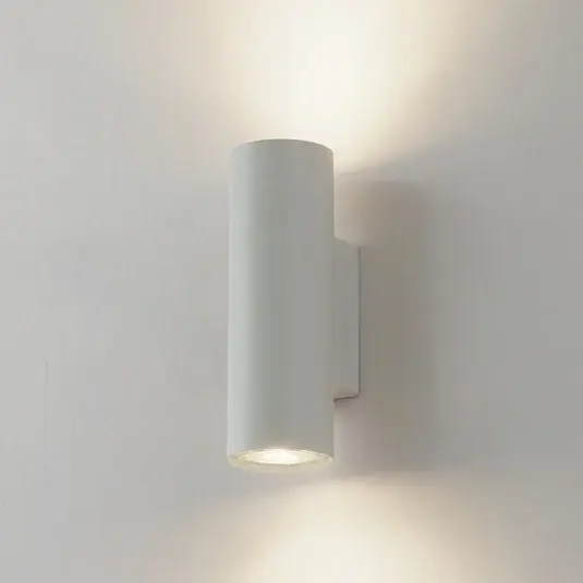 Lindby fali lámpa Joffrey, 18 cm, fehér, fel/le, GU10 Azonnali szállítás