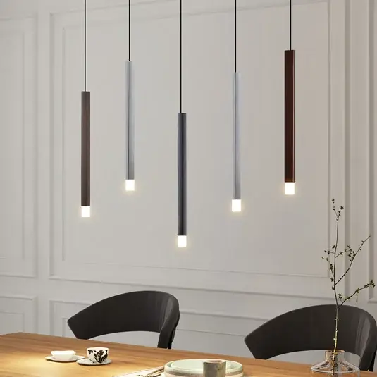 Lucande LED függő világítás Stoika, 88 cm, 5 izzós, fém Akciós ár