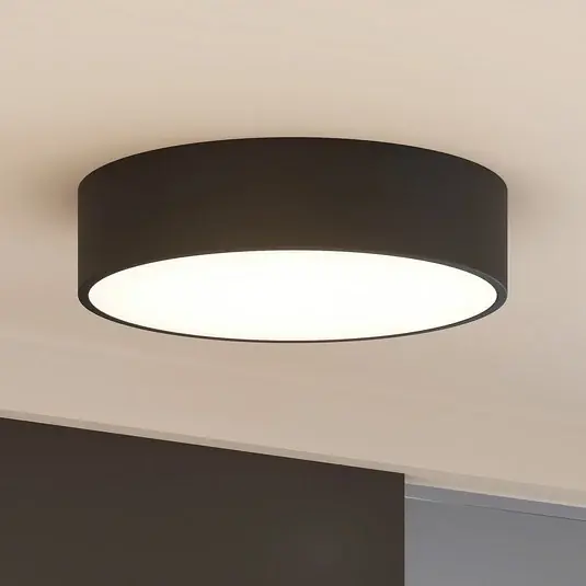 Arcchio LED mennyezeti lámpa Noabelle, Ø 40 cm, fekete, fém Legnépszerűbb