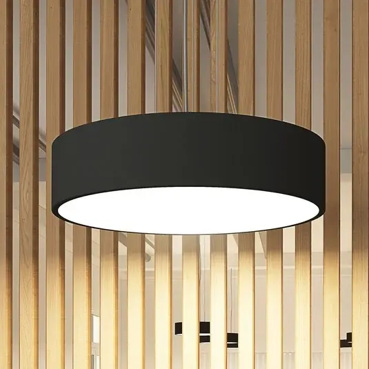 Arcchio LED függőlámpa Noabelle, fekete, 40 cm, fém Csak ma