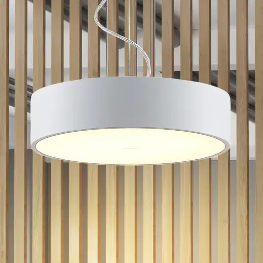 Ajánlat Arcchio LED-es függőlámpa Noabelle, Ø 40 cm, fehér, fém