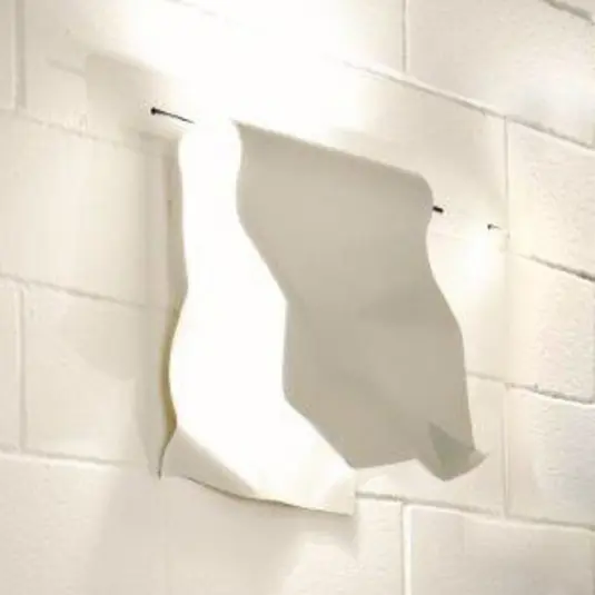 Szezonális akció Knikerboker Stendimi - fehér LED fali lámpa 40 cm