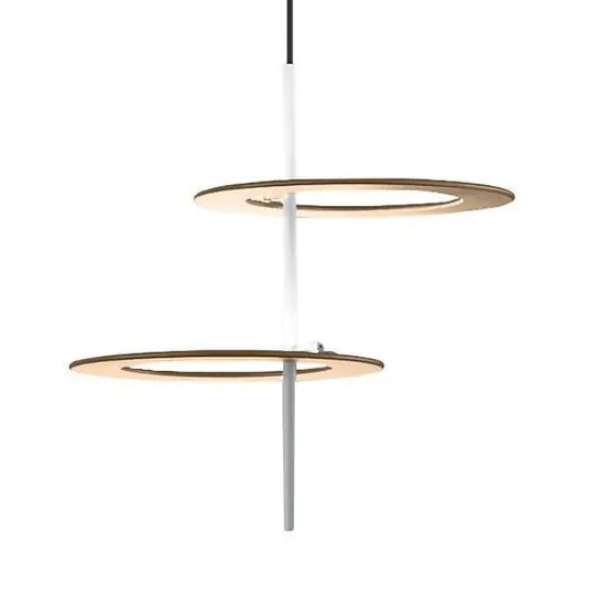 Csak ma ICONE LED függőlámpa Hula Hoop S2 - 2 tárcsa