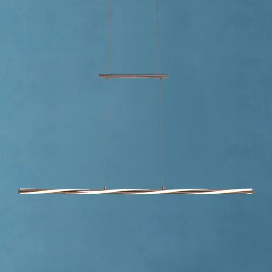 Vásárlói kedvenc Állítható magasságú LED függő lámpa Swirl, szab.
