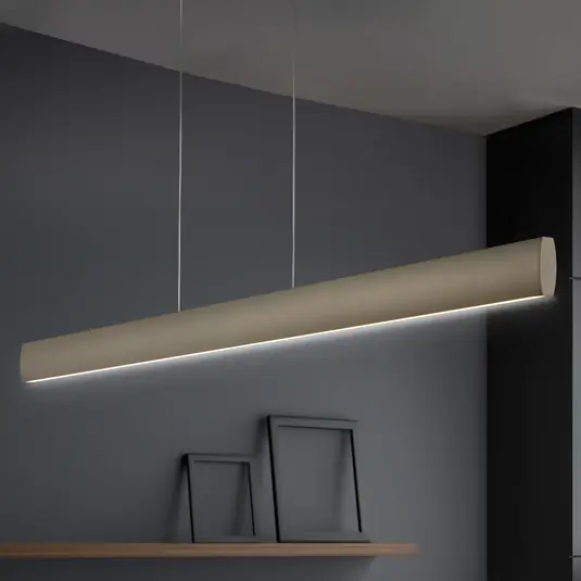 LED-es függőlámpa Runa, bronz, hossza 92 cm Kihagyhatatlan ajánlat