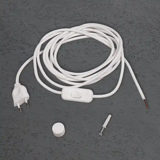 Csak ma Escale Plug and Play kábel, fehér