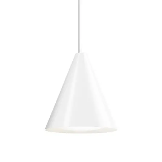 Louis Poulsen Keglen LED függő lámpa 25 cm fehér Outlet