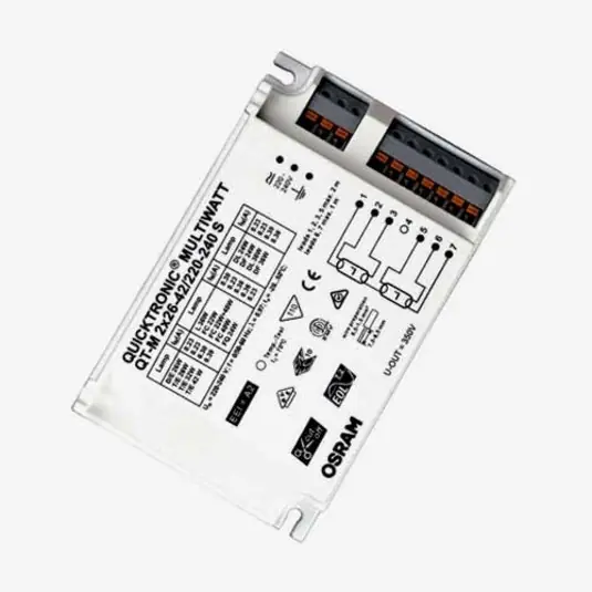 Bestseller OSRAM elektronikus előtét QT-M 2x26-42 W