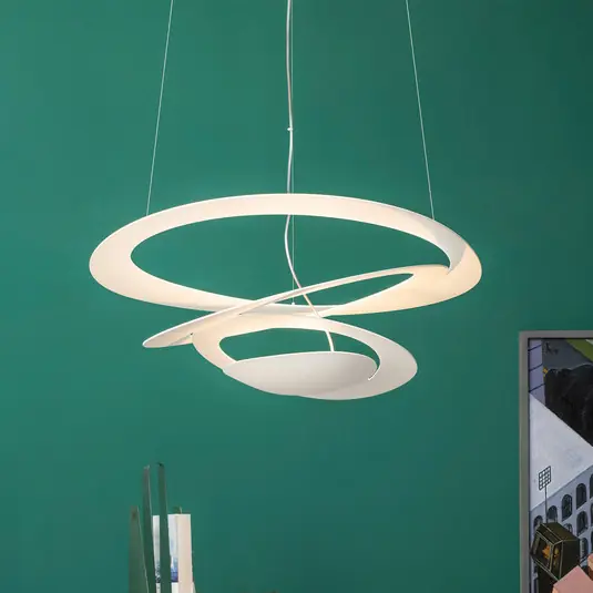 Artemide Pirce lógó világítás, 94x97 cm, fehér Exkluzív ajánlat
