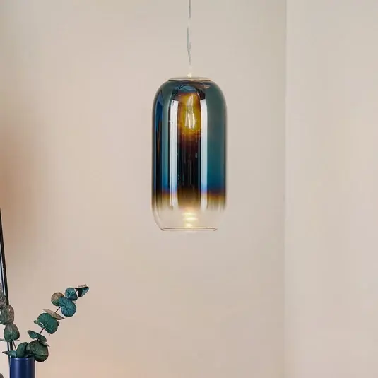 Olcsó Artemide Gople Mini függő lámpa kék/ezüst