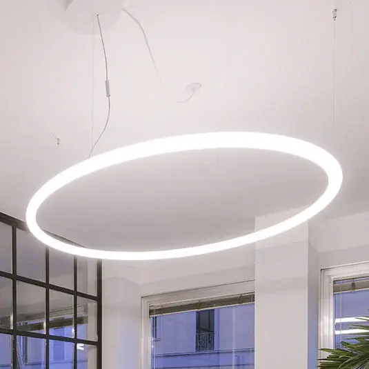 Bestseller Artemide Alphabet of light kör alakú app 155 cm