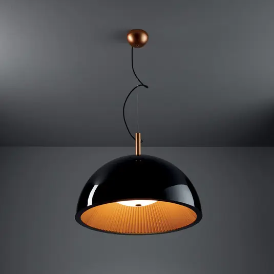 Kedvezményes ár LEDS-C4 Marian függő lámpa fekete Ø 60 cm