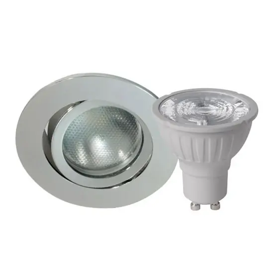 Korlátozott ajánlat Megatron DecoclicSet beép. spot GU10 5.2W ezüst
