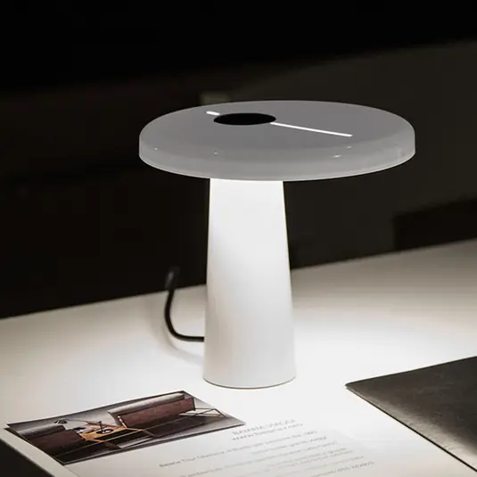 Martinelli Luce Hoop LED asztali lámpa fehér Nézd meg most