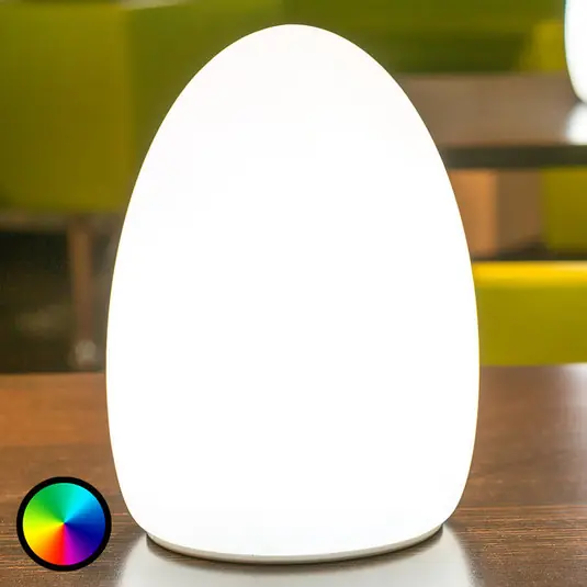 Vedd meg online Egg - alkalmazással vezérelt dekoratív fény újratölthető akkumulátorral